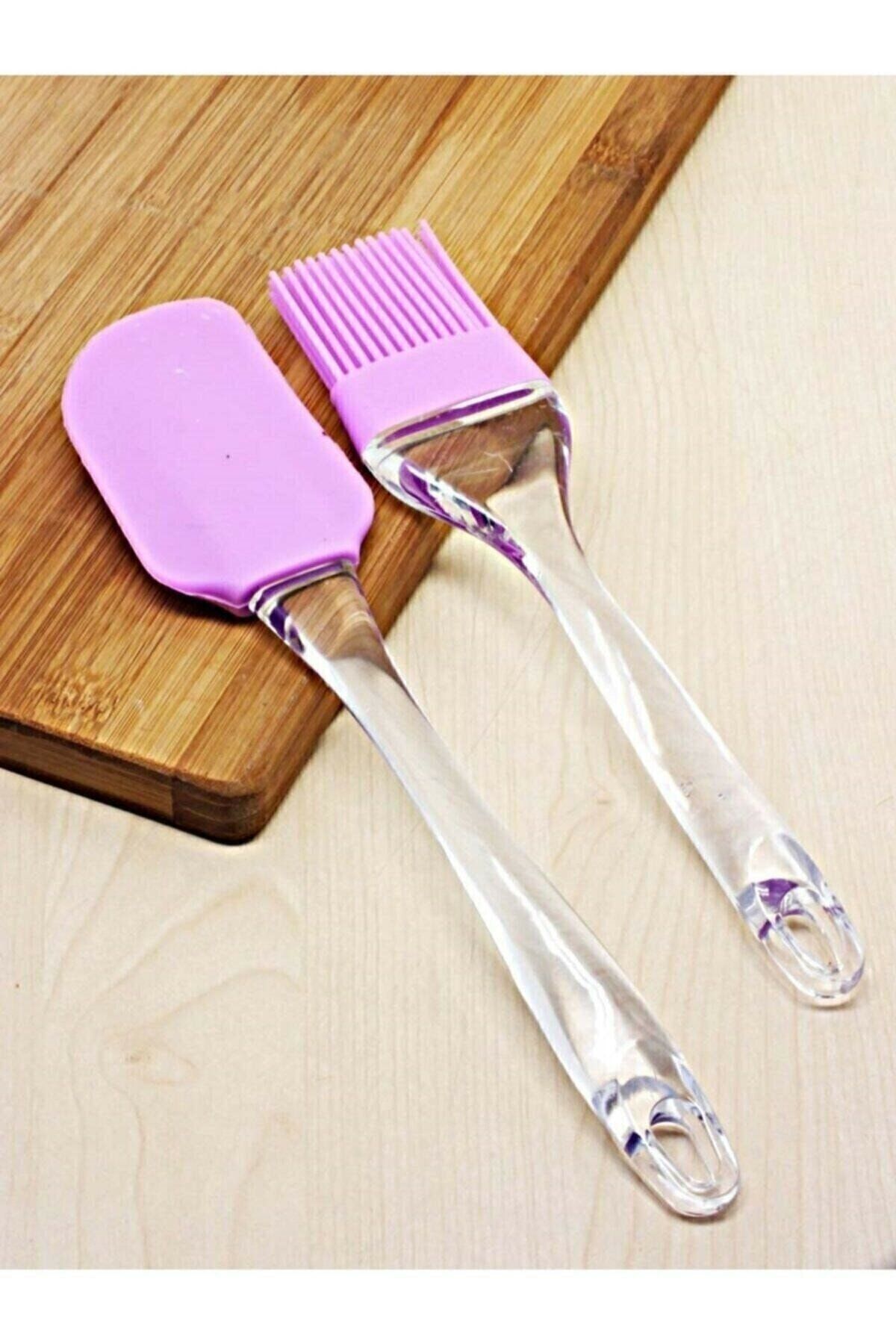 UNDERGROUND TRADE Slikon Yumurta Fırçası Ve Spatula 2'li Set