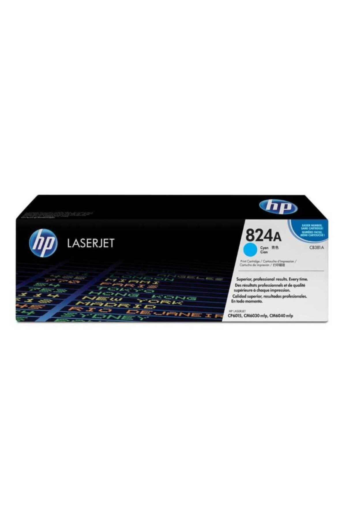 HP 824a-cb381a Mavi Orjinal Toner