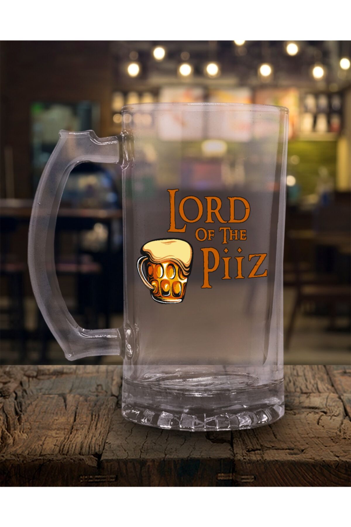 Trakya Bazaar Lord Of The Piiz (bira Bardağı)