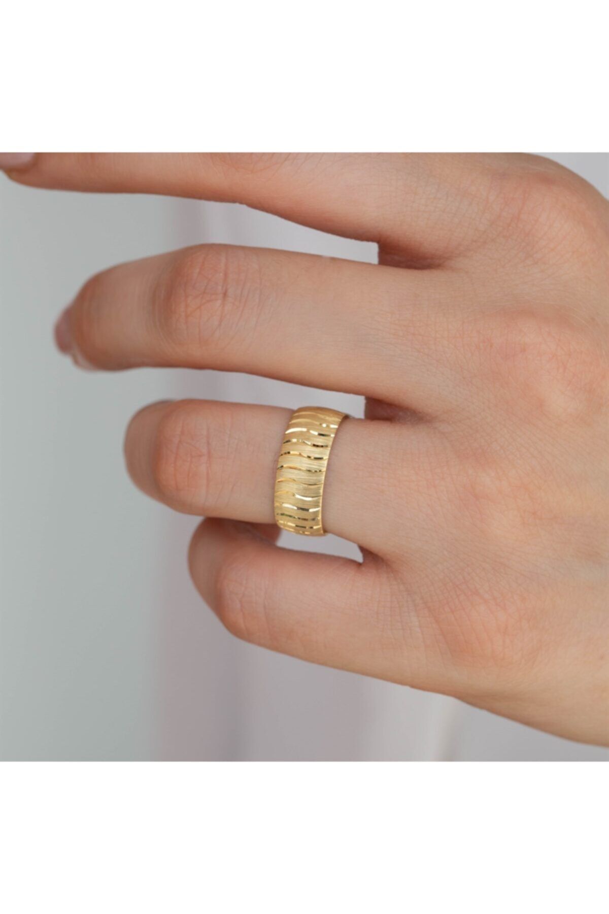 Safir Kuyumculuk Unisex Mat Alyans