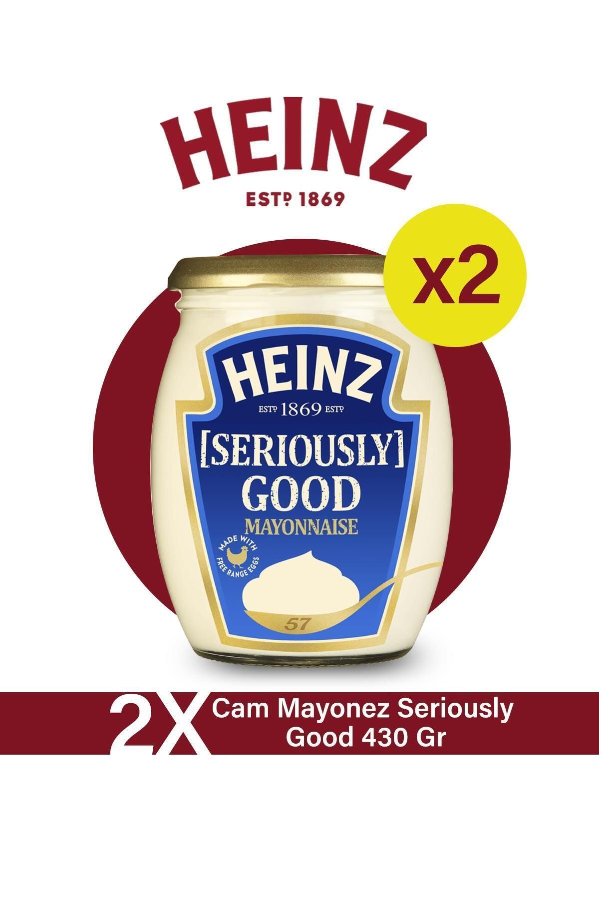 Heinz Cam Mayonez Seriously Good 430 Gr X 2 Adet