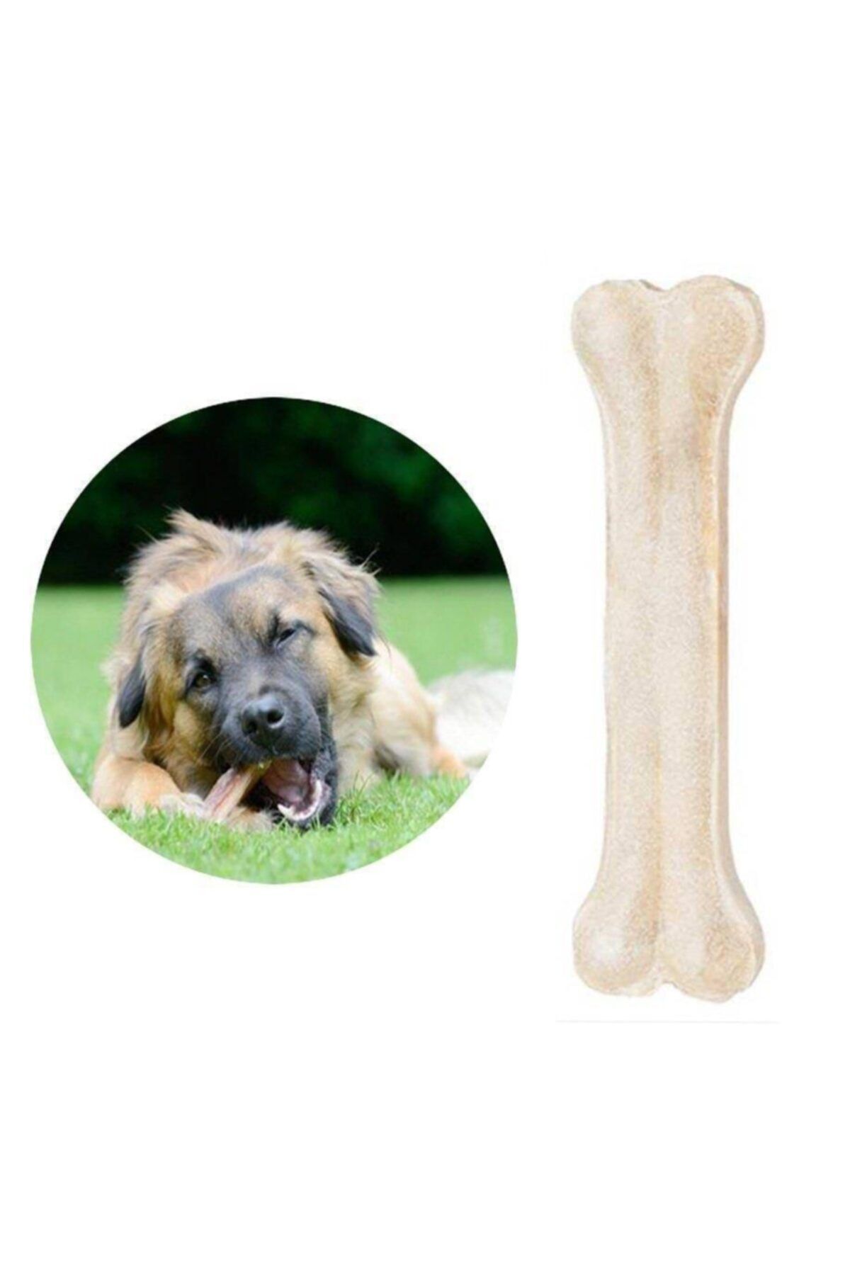 SINGLE Beyaz Pres Kemik 15 Cm 80 Gr