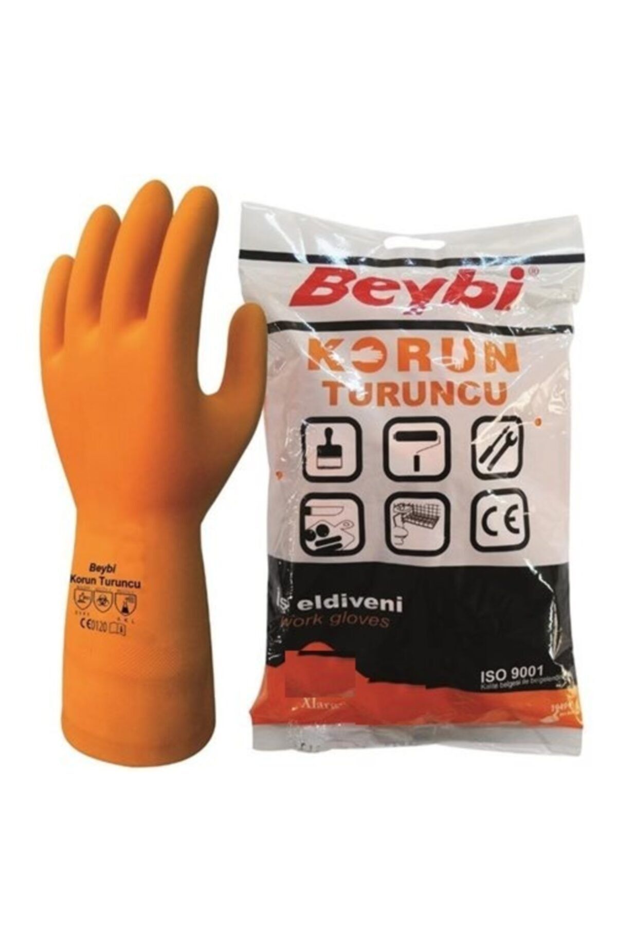 Beybi Korun Plastik Iş Eldiveni No:9,5