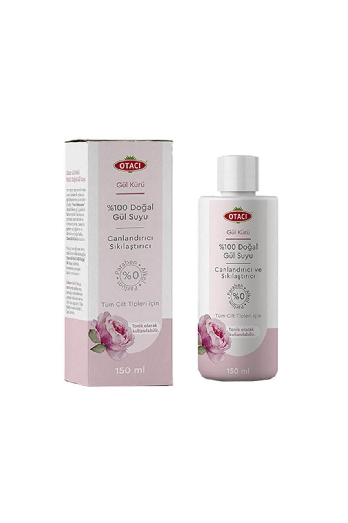 Otacı Gül Kürü %100 Doğal Gül Suyu 150 Ml