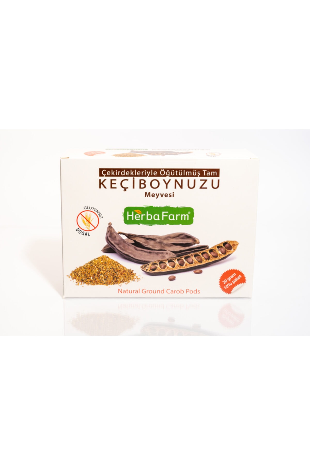 HerbaFarm Öğütülmüş Keçiboynuzu Unu 200g