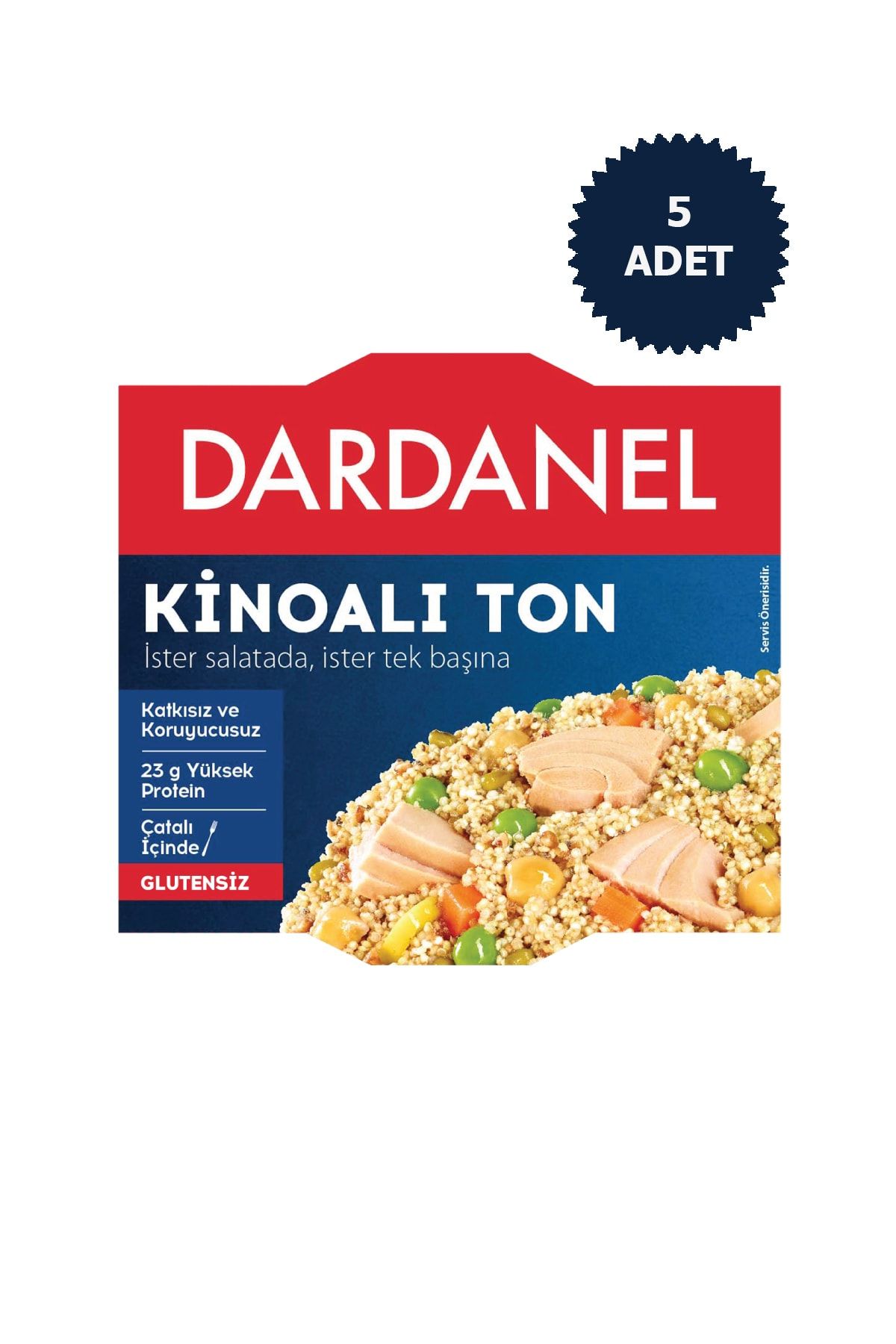 Dardanel Kinoalı Ton Balığı 185g 5 Adet