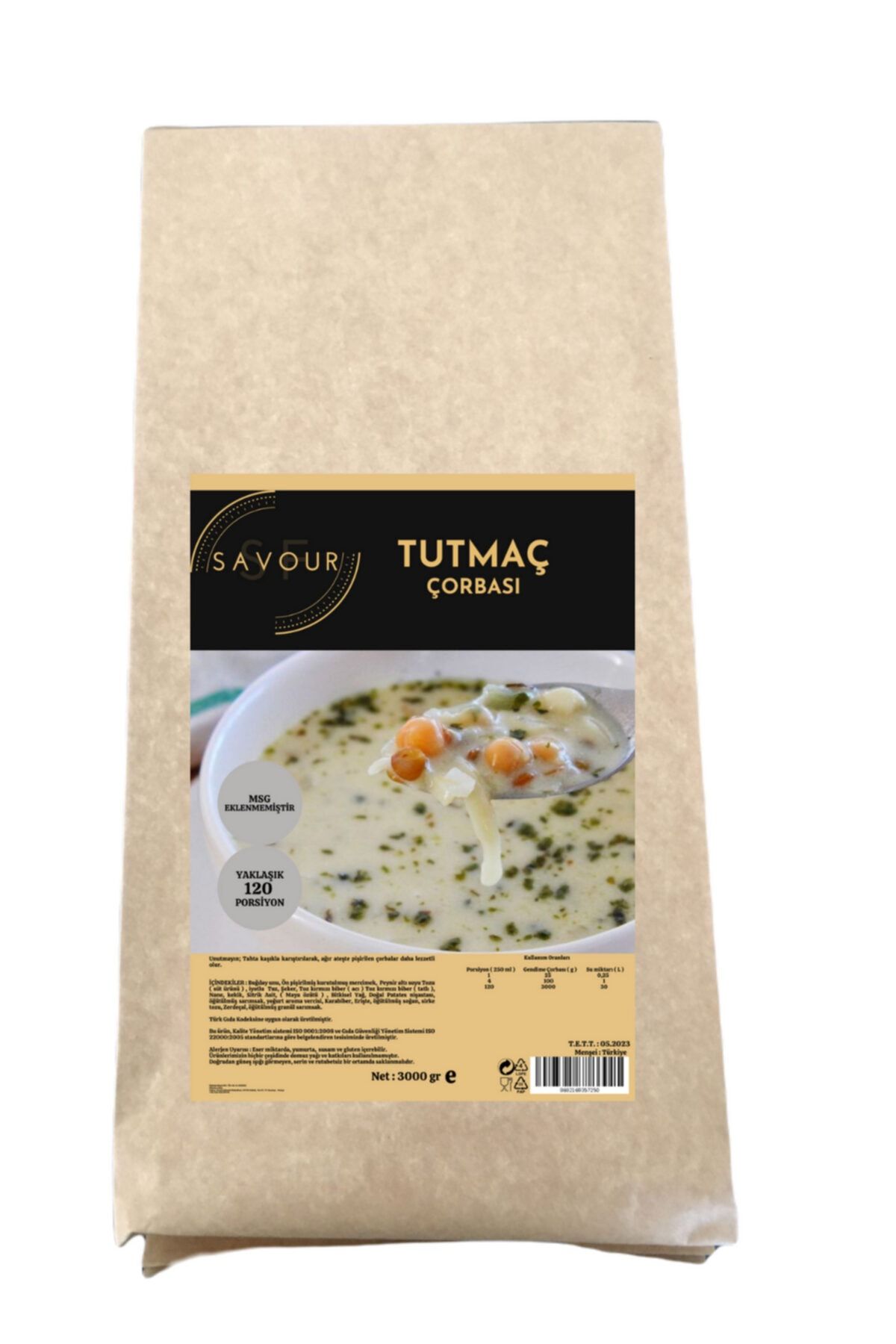 SAVOUR Tutmaç Çorbası3000 gr