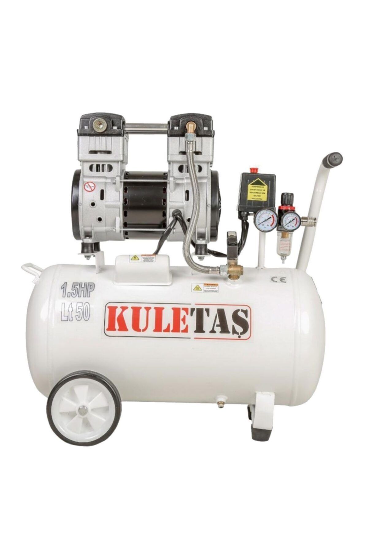 Kuletaş 50lt 1.5hp 8bar Sessiz Hava Kompresörü