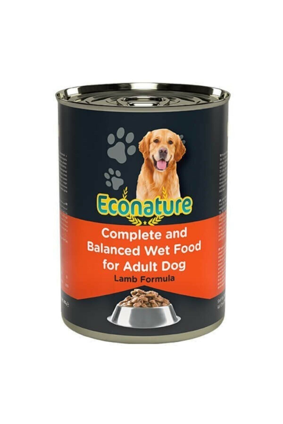 Econature Adult Kuzu Etli Yetişkin Köpek Konservesi 400 Gr