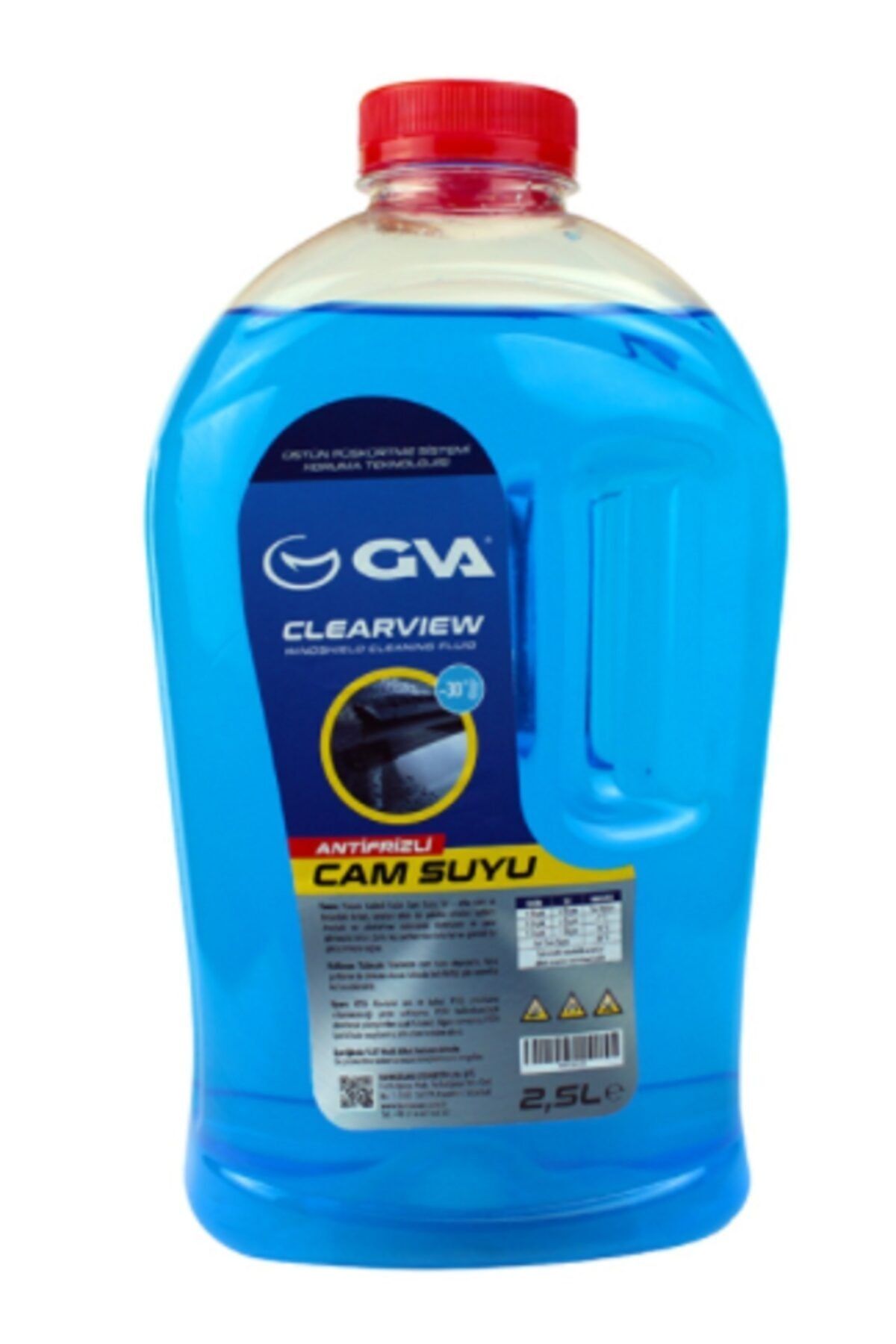 GVA Oto Silecek Cam Suyu Kışlık Antifrizli -30 Derece 2,5 Lt (2 Adet)
