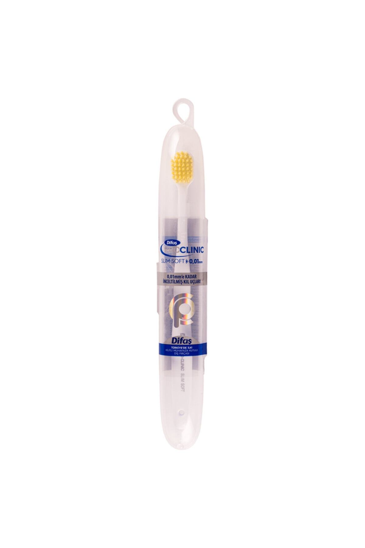 Difaş Pro-clinic Slim Soft Diş Fırçası Seyahat Kutulu 0,01 Mm