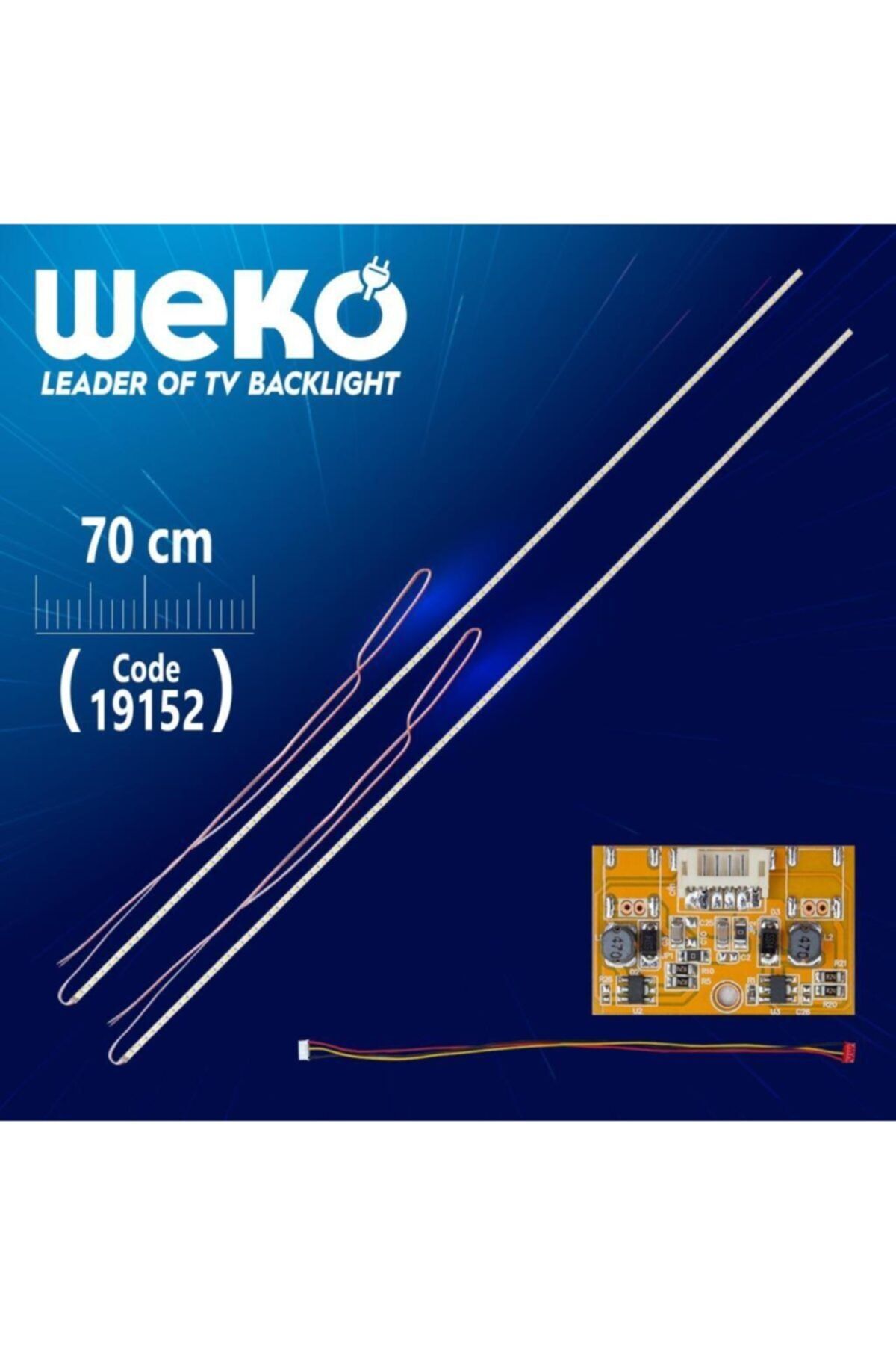 Angel Of Life Unıversal 3lü Kesilebilir 70 Cm (42-55 Arası) 2 X Çubuk Eled + Drıver
