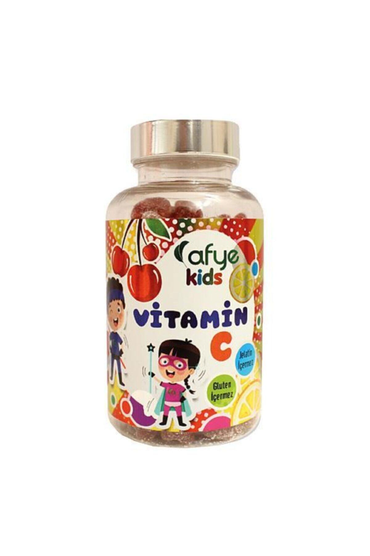 Afye Kids Güçlendirilmiş Şeker Acerola-vitamin C 50 Ayıcık