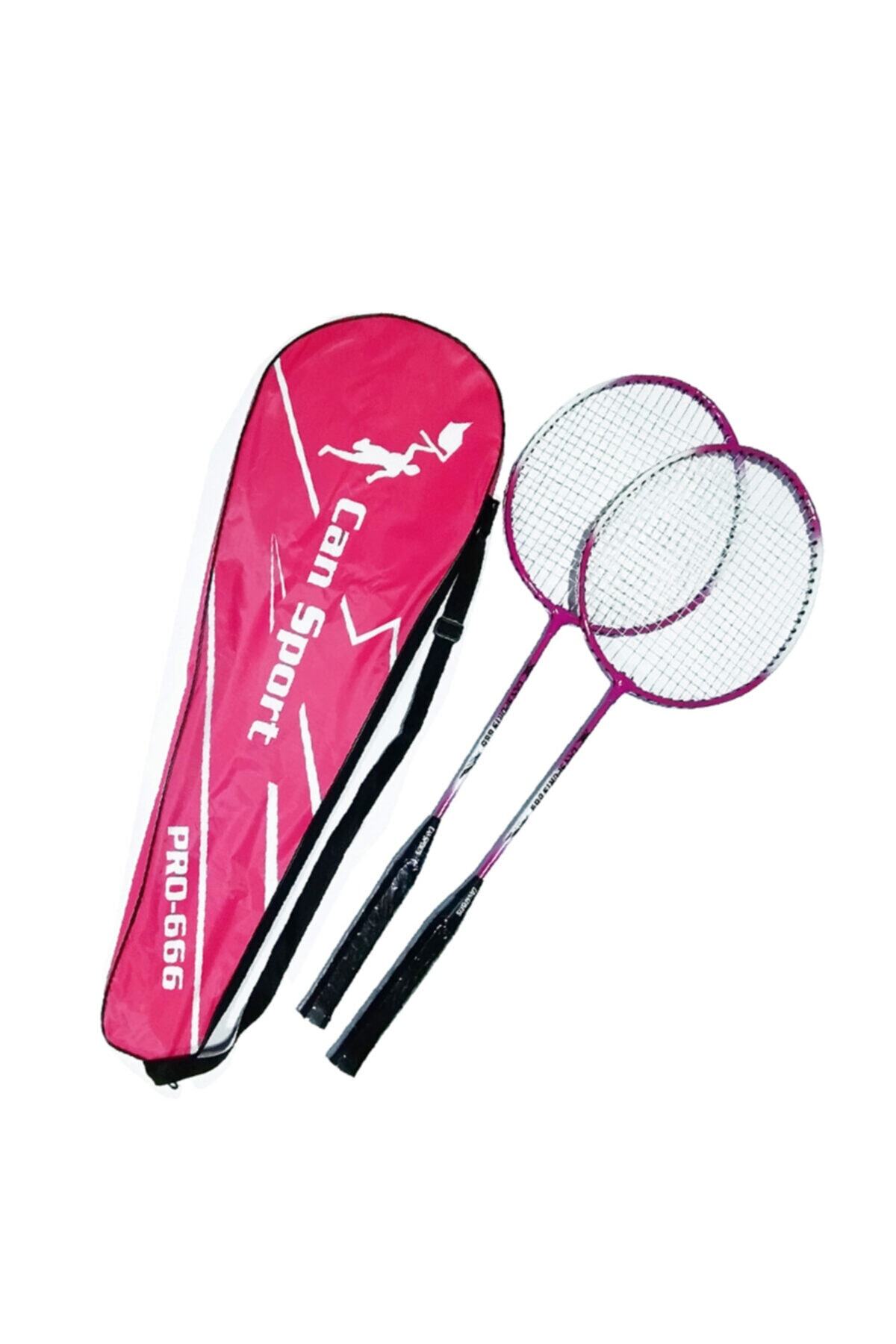 AVESSA Badminton Raketi Pembe Çantalı Pro-666