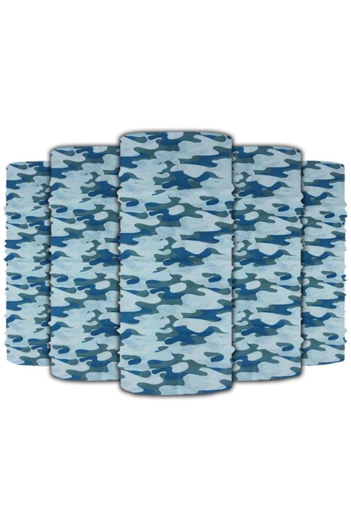 Knmaster Wavy 5'li Buff Bandana Boyunluk Maske Saç Bandı 5'li Paket