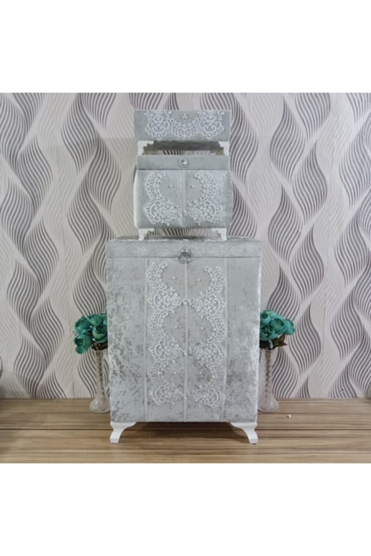 Sonem Çeyiz Kirli Banyo Çamaşır Sepeti 3'lü 0947g Pls