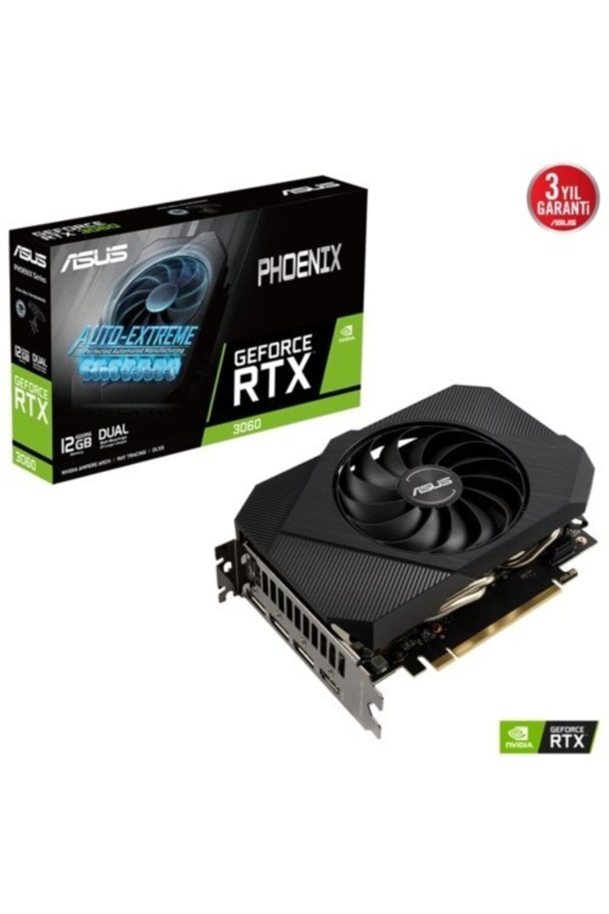 ASUS Ph-rtx3060-12g-v2 12gb 192bit Gddr6 Lhr