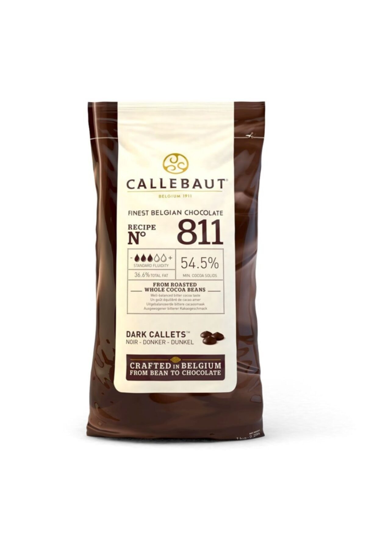 Callebaut Drop Bitter Küvertür 1 Kg - 811