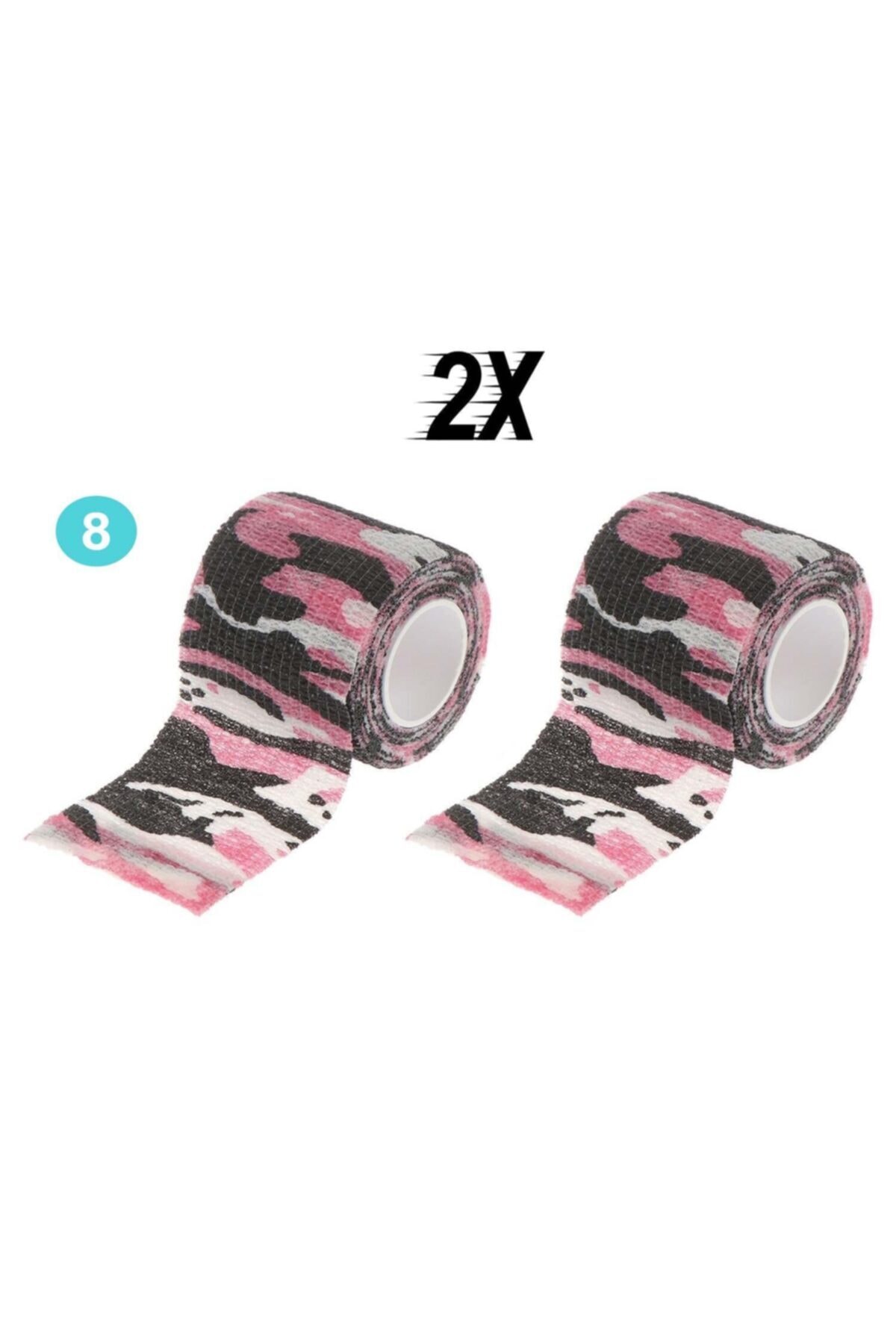 Çetin Av 2 Adet Kamuflaj Bant 5cm X 4,5 Metre Su Geçirmez Bant