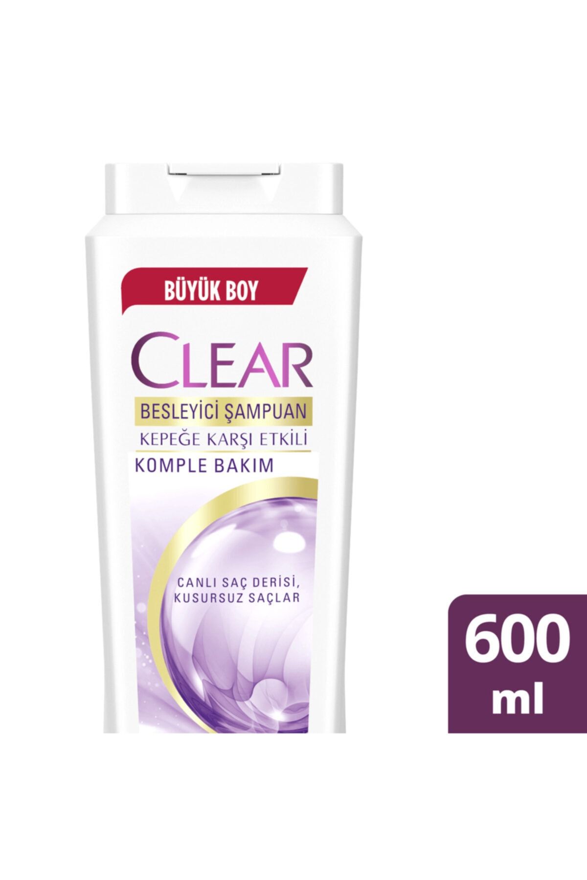Clear Komple Bakım Saç Bakım Şampuanı 600 Ml