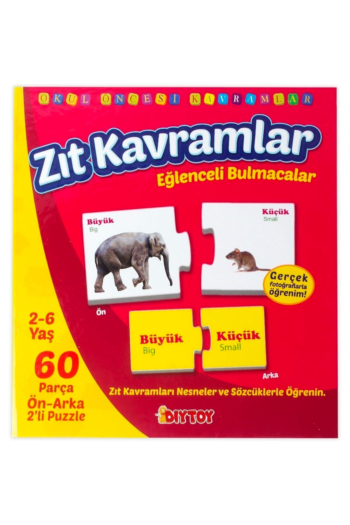 bebeğimin Eğlenceli Bulmacalar Zıt Kavramlar Puzzle Yapboz