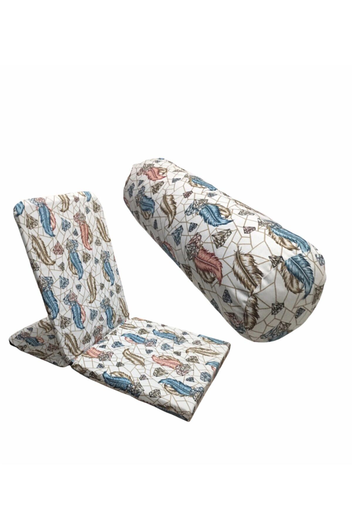 REMEGE Meditasyon Sandalyesi & Bolster Minderi Ikili Set