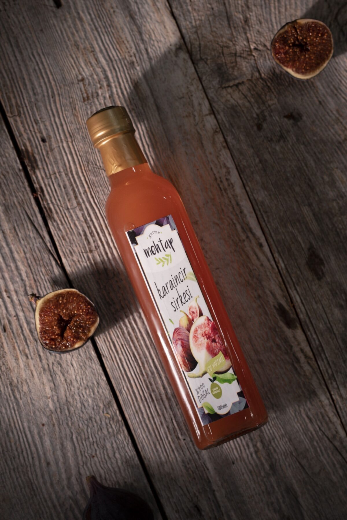 Mehtap Gurme Doğal Karaincir Sirkesi 500ml