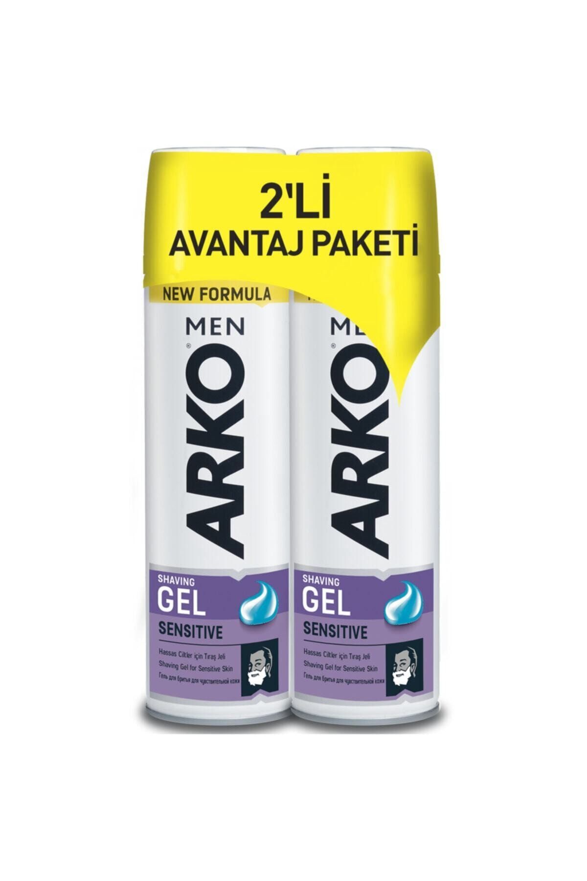 Arko Men Men Sensitive Tıraş Jeli 2x200ml