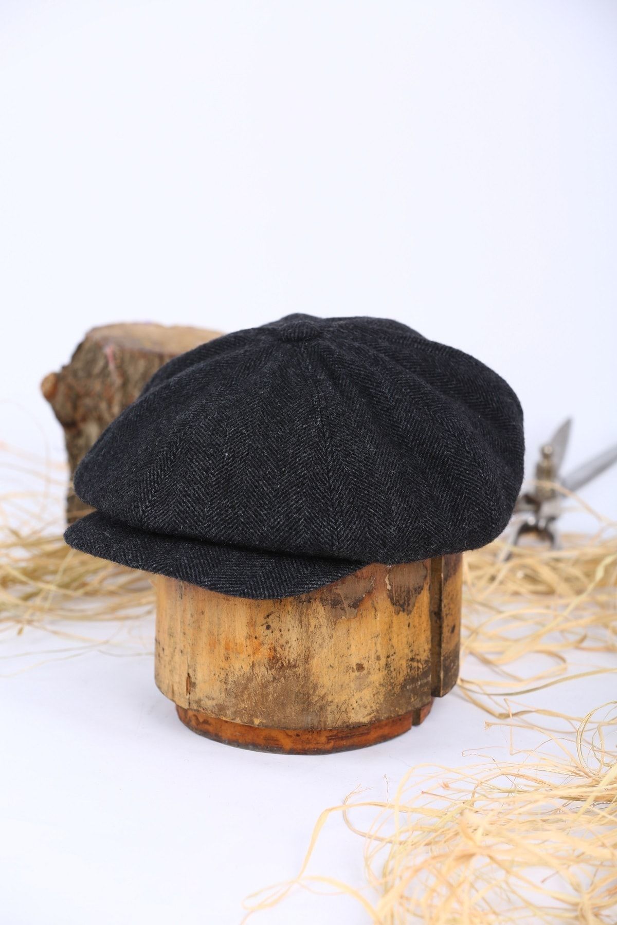 Jenkins Balık Sırtı Erkek Peaky Blinders Kasket Sicilya Beckham Model Şapka