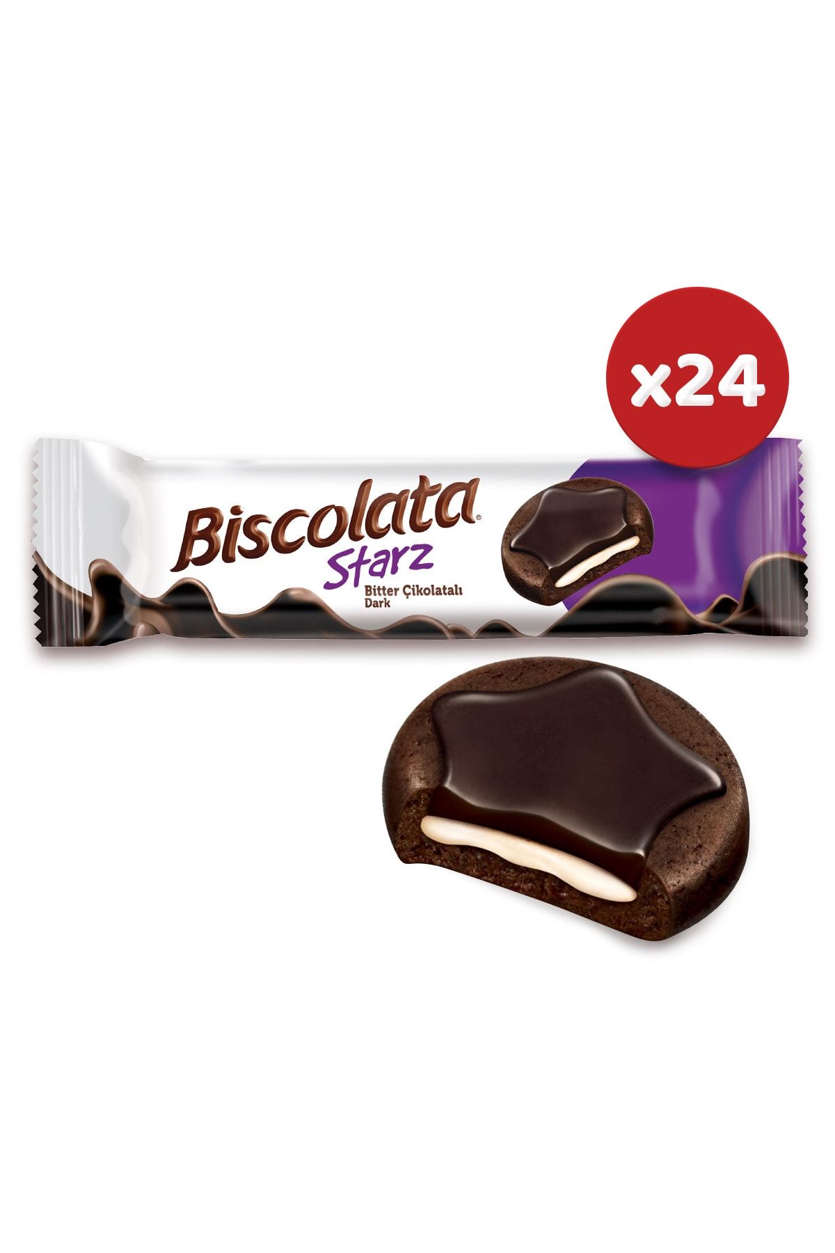 Biscolata Starz Bitter 82 gr X 24 Adet