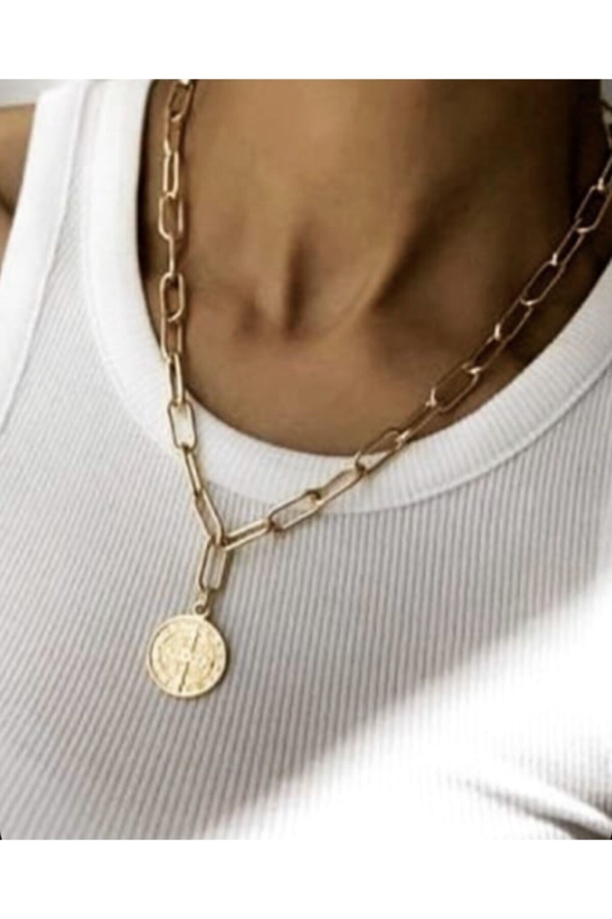 Coin necklace hot sale trend