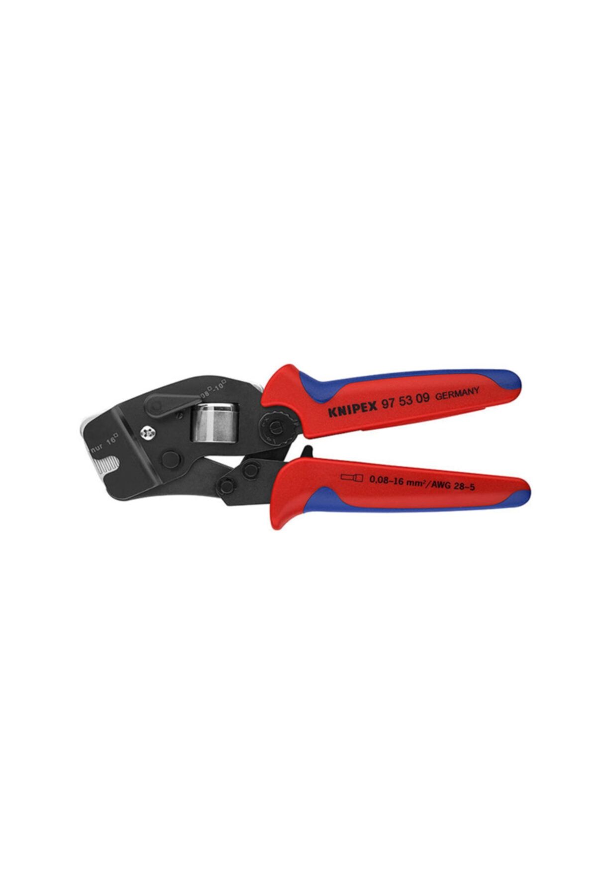 Knipex 97 53 09 Dörtçene Yüksük Sıkma Pensi