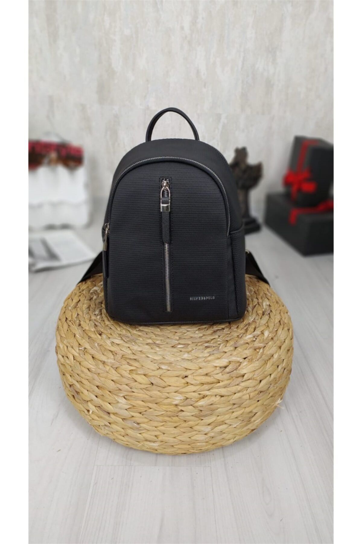 Silver Polo Kadın Sırt Çantası 901 29640 Siyah