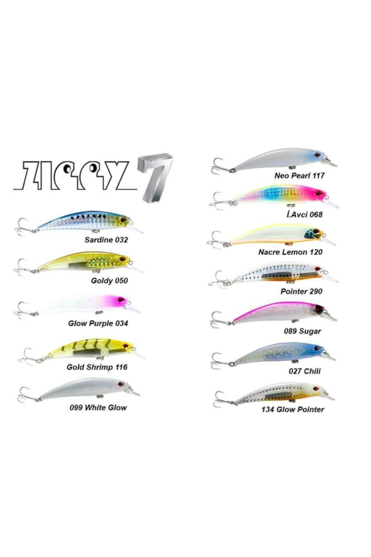 Fujin Ziggy7 70mm 9.6gr Sinking Lrf Maket Balık 027 Chili