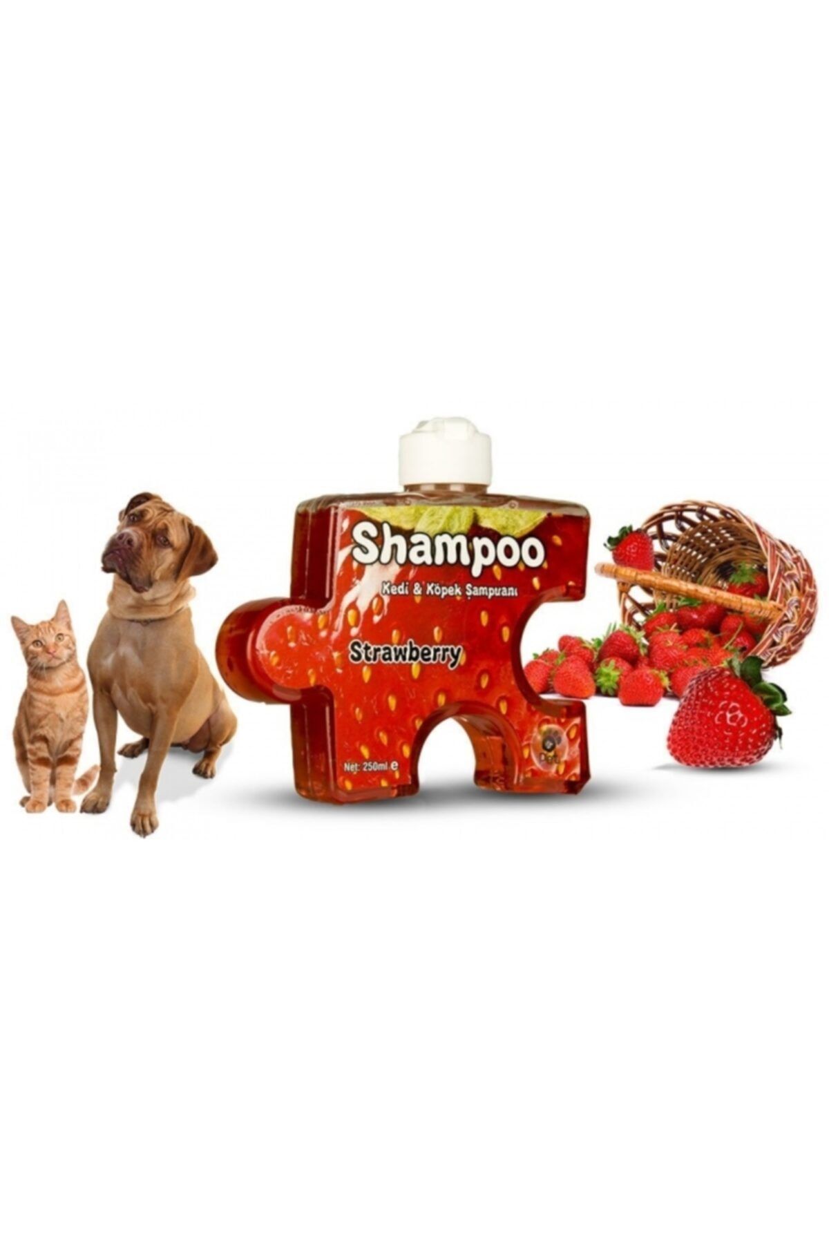 Pet Loves Pet Love Çilekli Kedi Ve Köpek Şampuanı 250 Ml