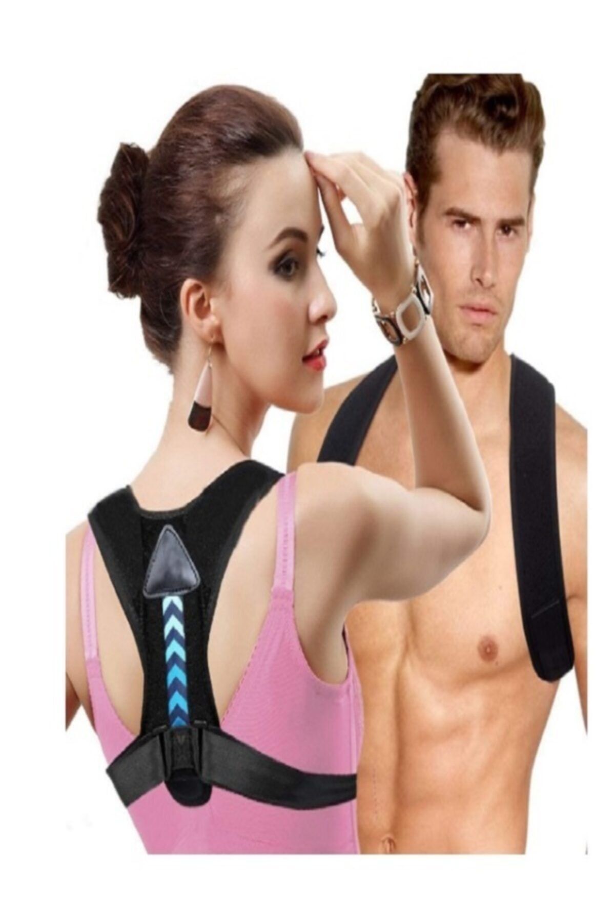 Ankaflex Dik Durmak Için Sporcu Ortopedik Kamburluk Önleyici Posturex Unisex Dik Duruş Korsesi