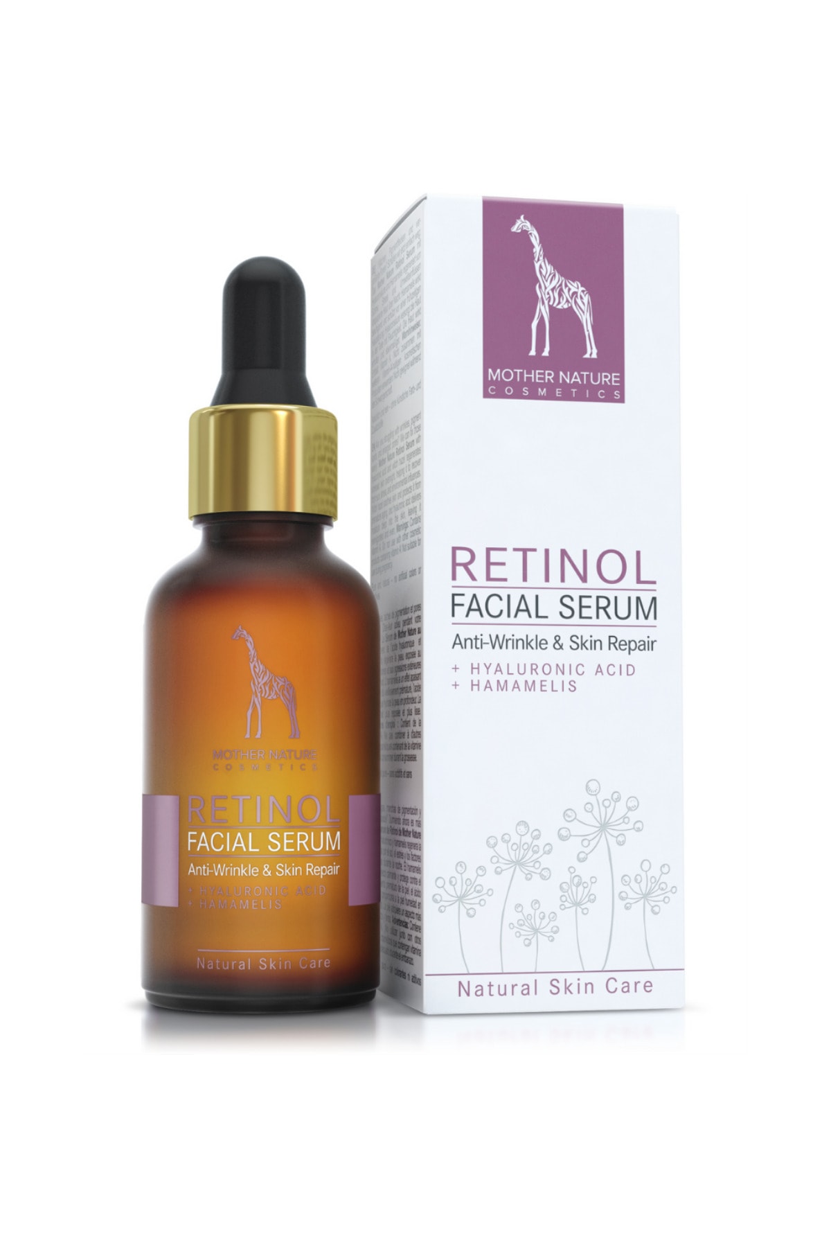 Mother Nature Cosmetics Mother Nature Yaşlanma Karşıtı Retinol Serum 30ml - %100 Doğal Içerikli