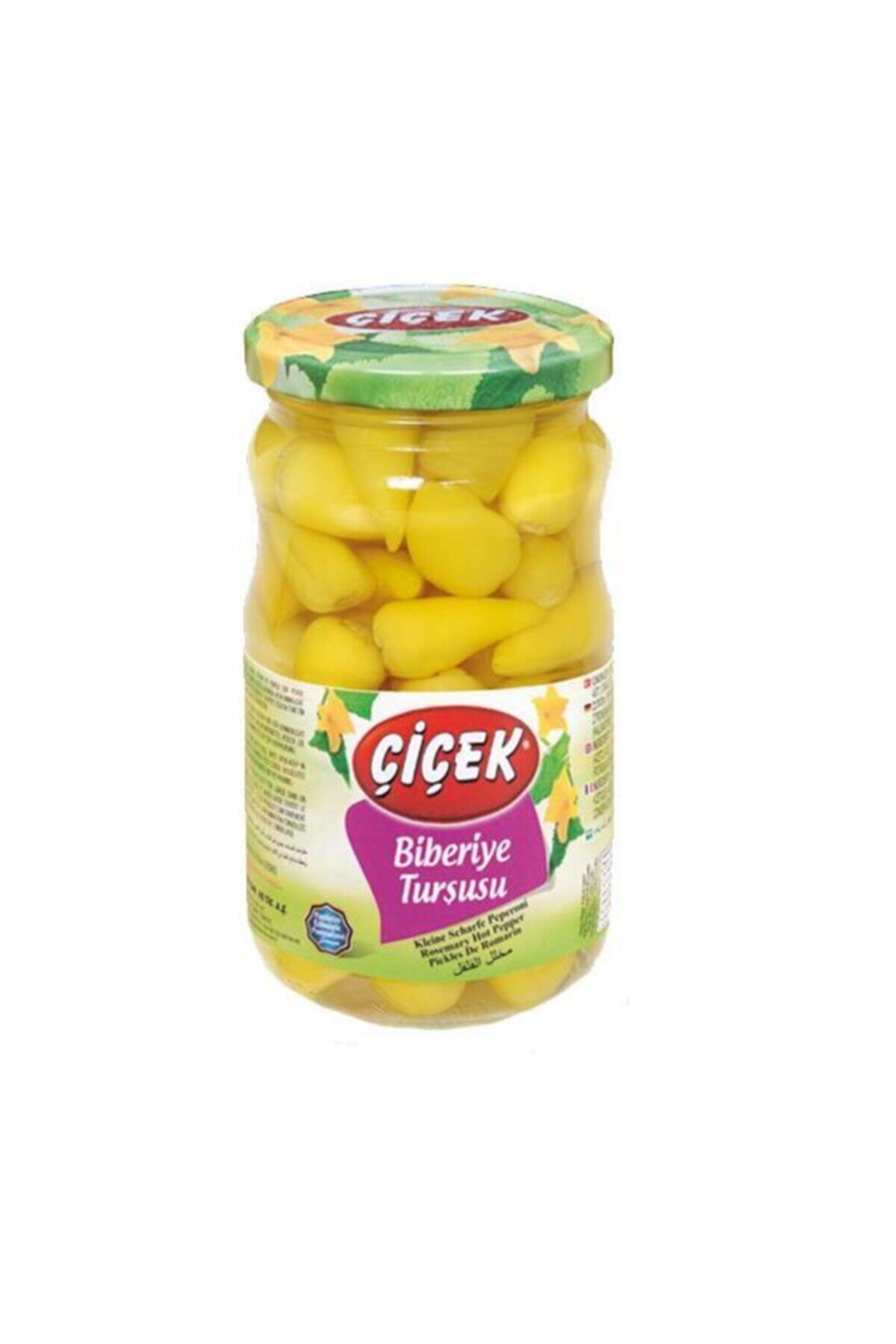 Çiçek Turşu Biberiye 340gr X 12 Adet