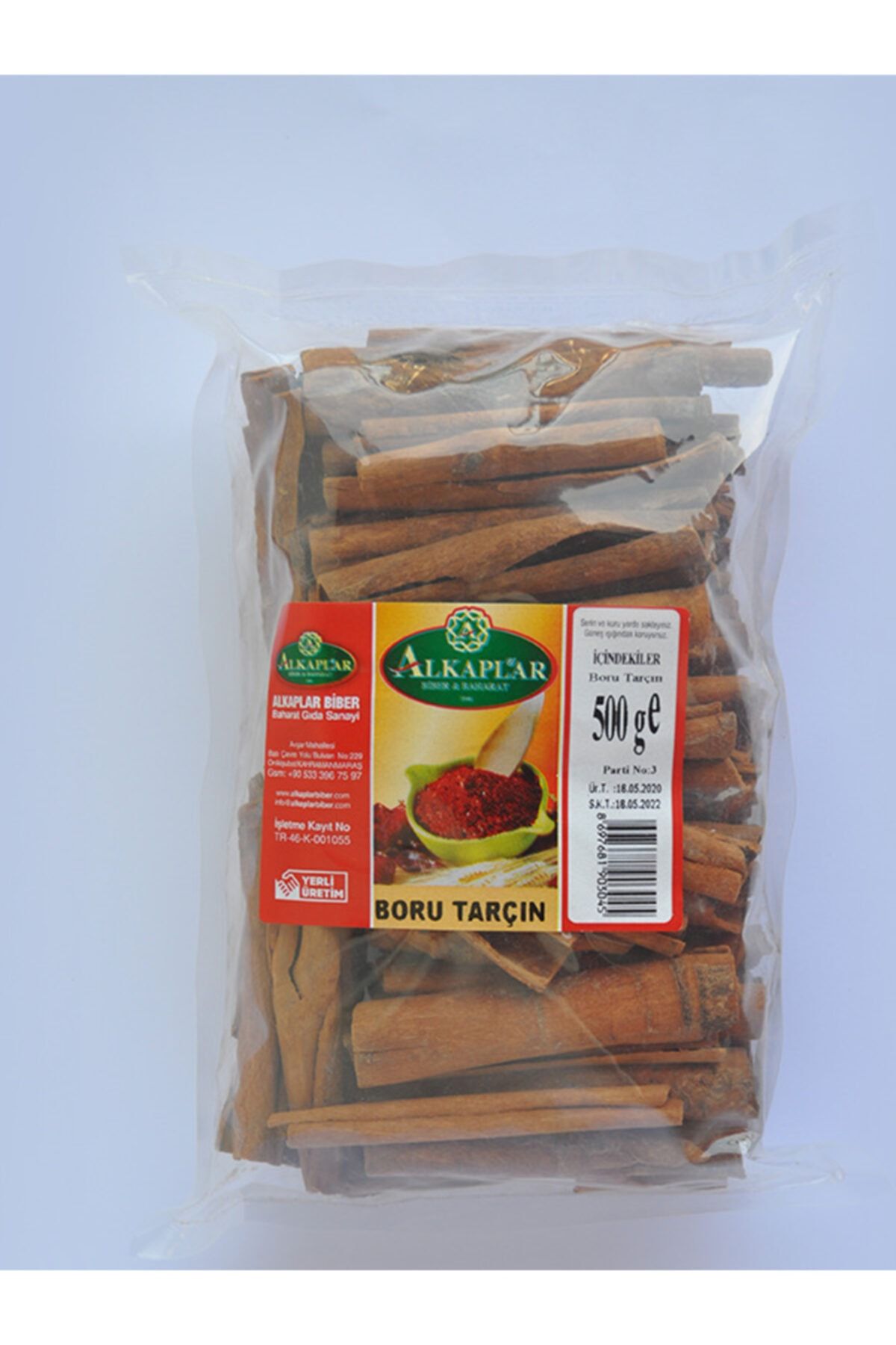 Alkaplar Boru Tarçın 500 Gram