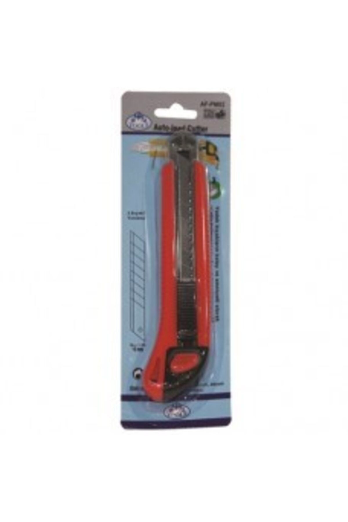 ALFA TOOLS Maket Bıçağı Plastik 3 Yedekli Af-pm02