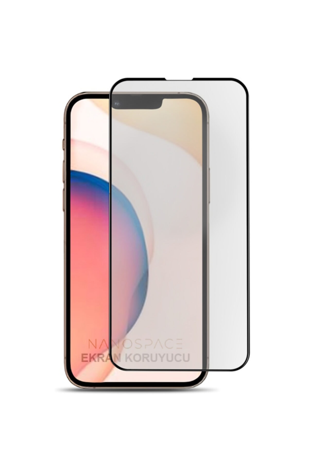 NANOSPACE Iphone 13 Mat Seramik 9h Nano Ekran Koruyucu Tam Kapatan 10d
