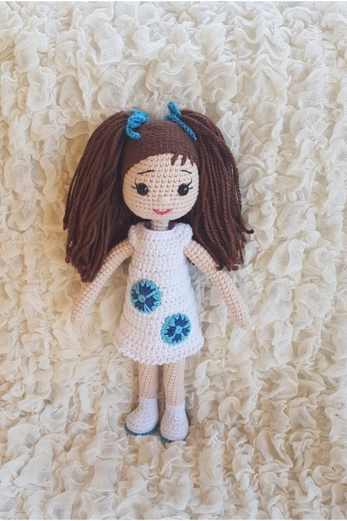 TOYSCİTY Filiz Bebek Organik Örgü Oyuncak