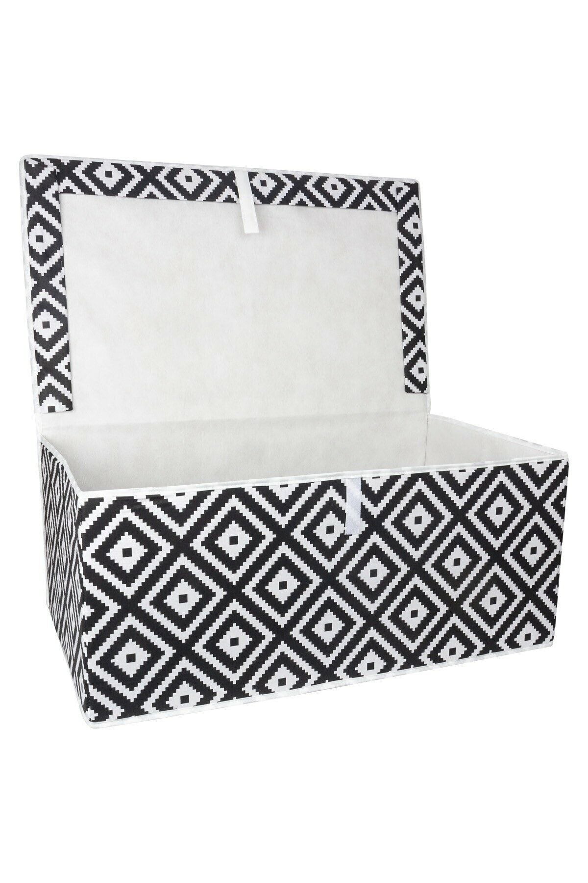 itex Çok Amaçlı Düzenleyici Kutu Organizer Cırt Cırtlı Hurç Mega Boy 30cm X 40cm X 60cm (10 Adet)
