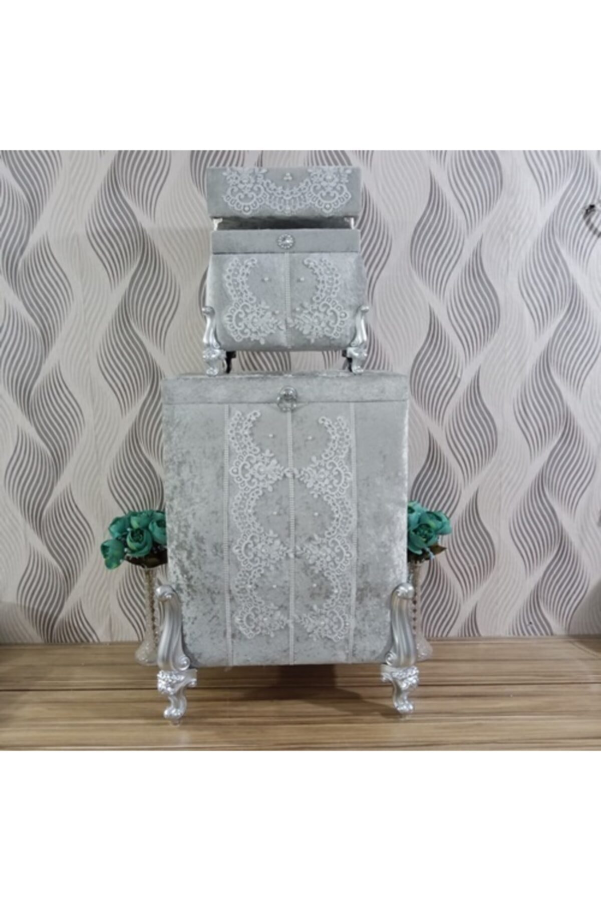 Sonem Çeyiz Kirli Banyo Çamaşır Sepeti 3'lü 0919g