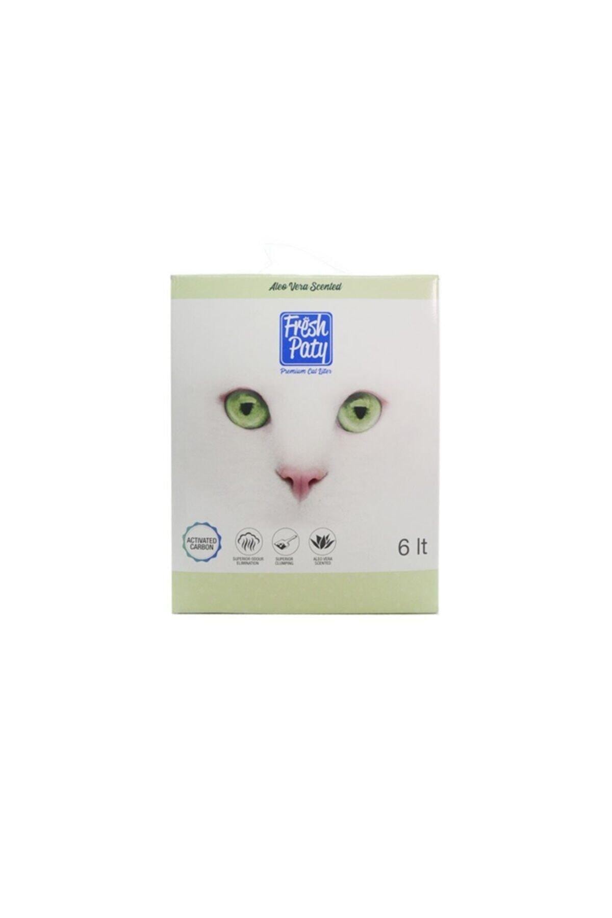 Fresh Paty Aloe Vera Kokulu Aktif Carbon Kedi Kumu 6 Lt