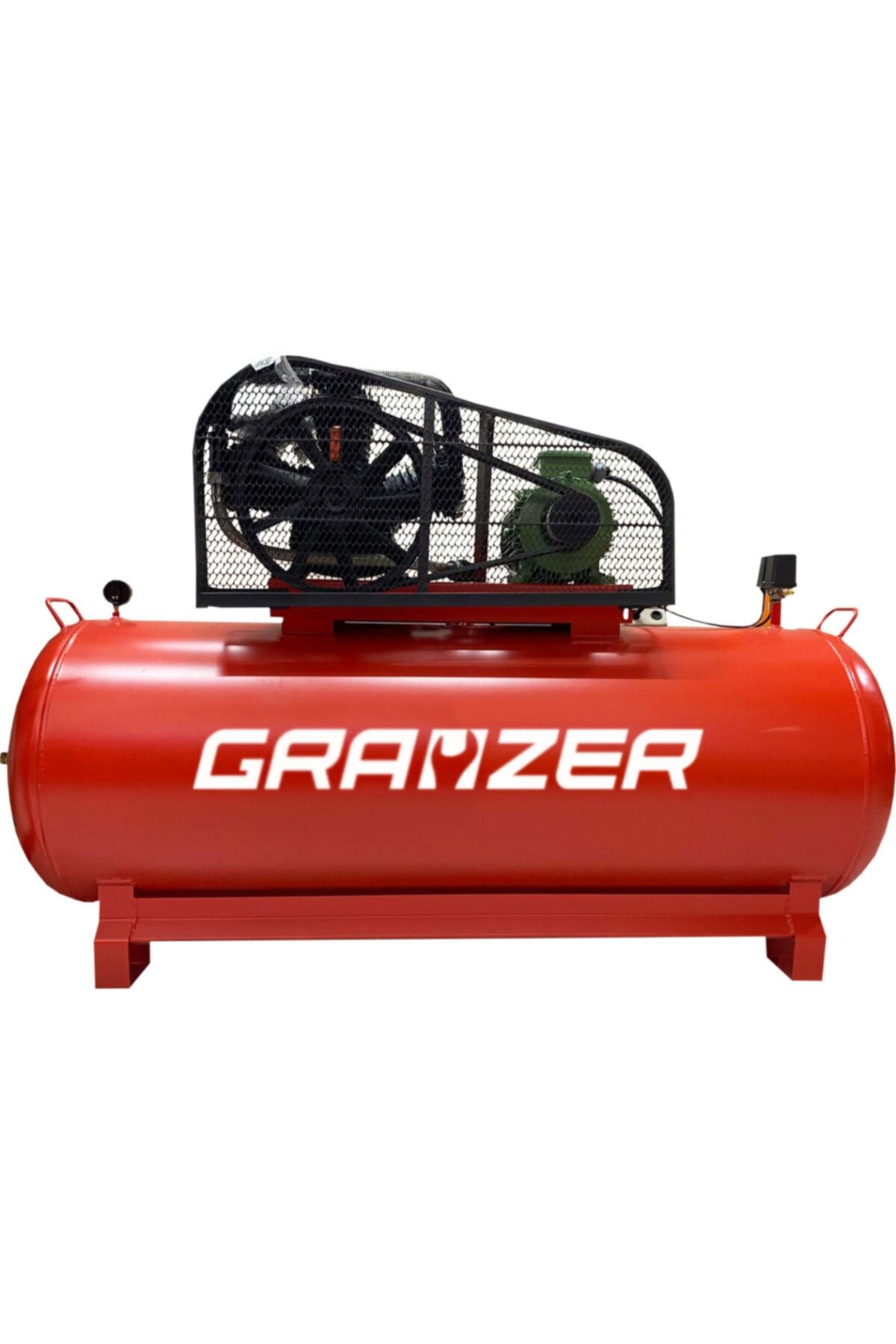 GRAYZER 500lt 10hp 12bar 380v Pistonlu Hava Kompresörü
