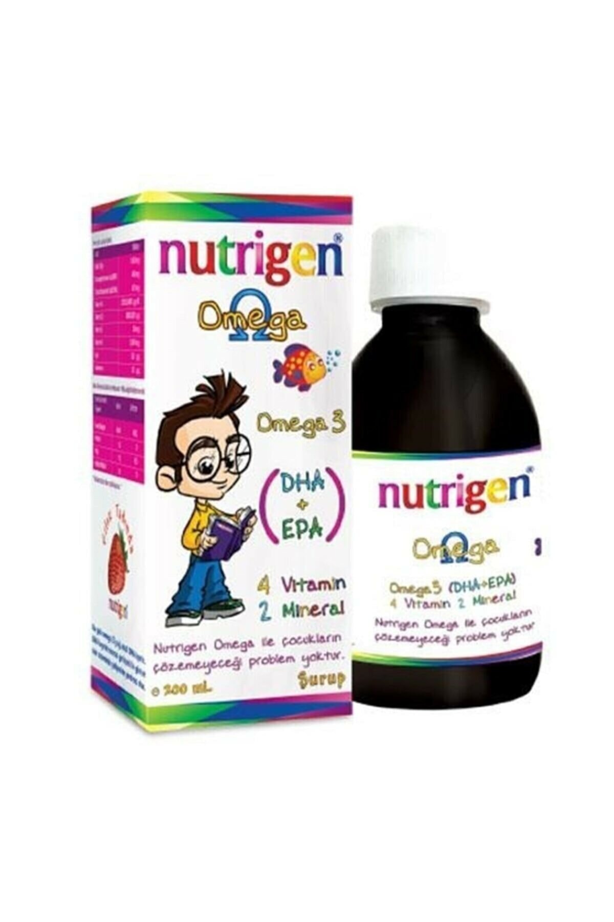 Nutrigen Nutrıgen Omega 3 Portakal Aromalı 200 Ml Şurup