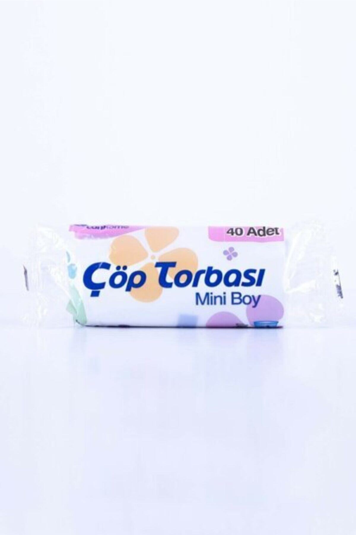 Canhome Çöp Torbası Şeffaf Mini Boy 40'lı (5 Adet)