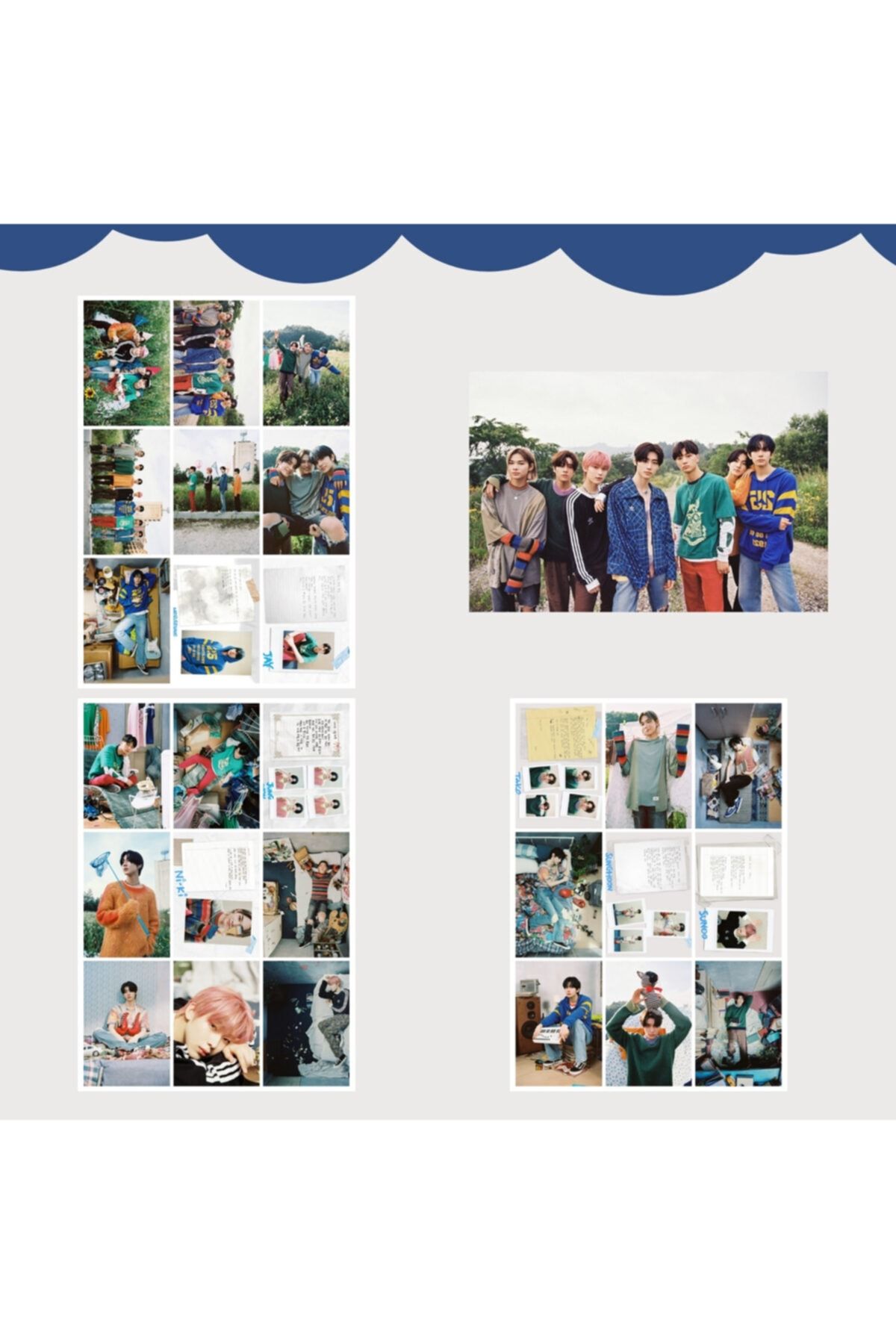 Kpop Dünyasi Enhypen ''dımensıon : Dilemma '' Fotokart Seti 2