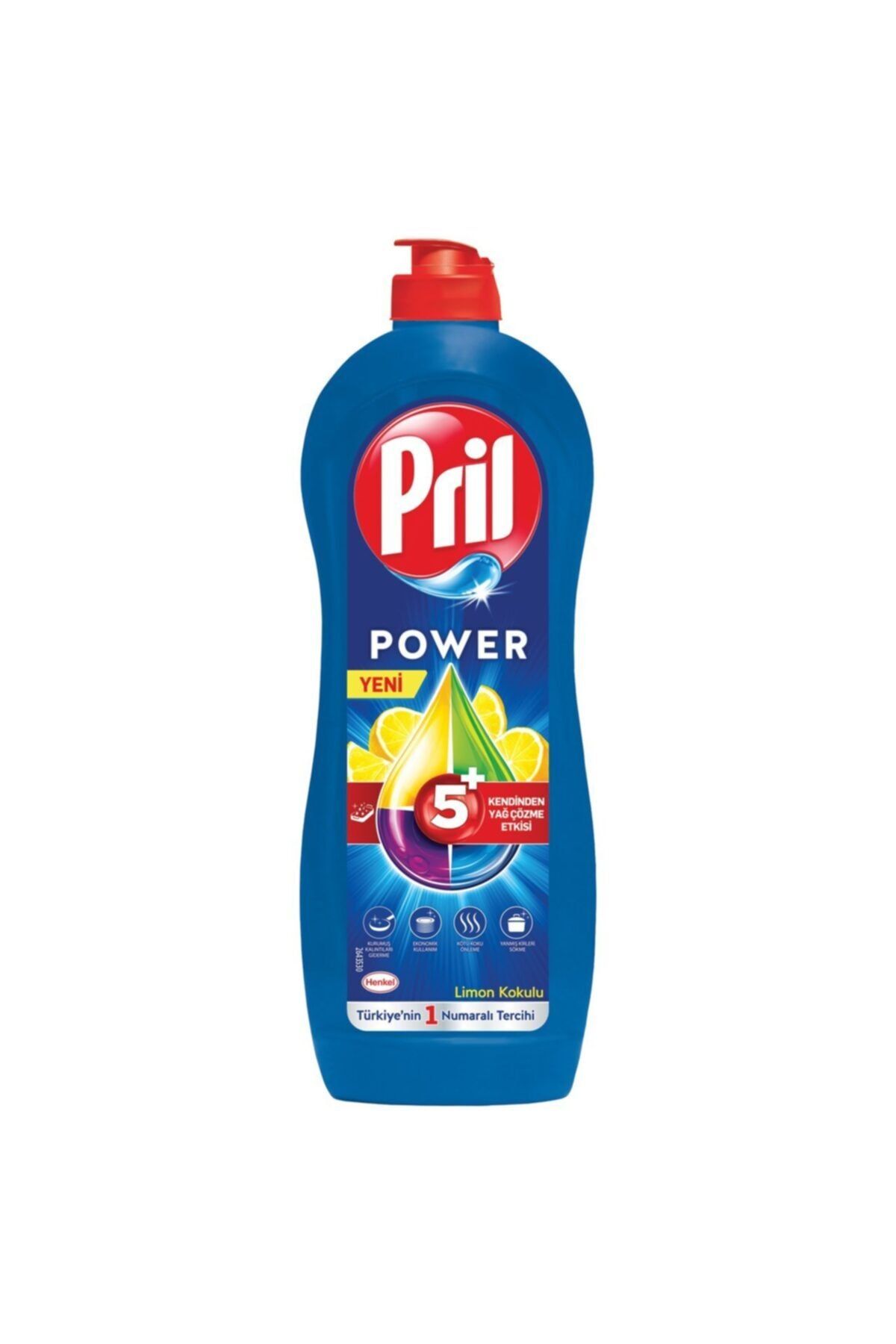 Pril Power Sıvı Bulaşık Deterjanı Limon Kokulu